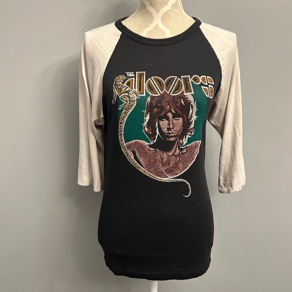 Rare Vintage The Doors Baseball Tee